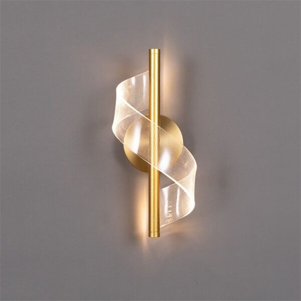 اضاءة جدارية بارون - ذهبي