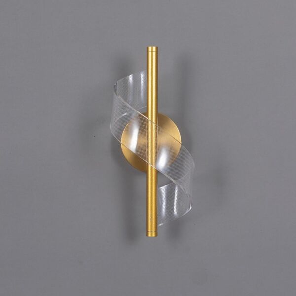 اضاءة جدارية بارون - ذهبي