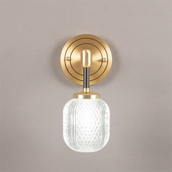 اضاءة جدارية نيلاي - ذهبي واسود