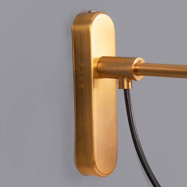 اضاءة جدارية لفانت - ذهبي