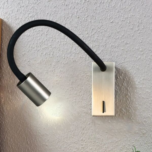 اضاءة جدارية متحركة - فضي