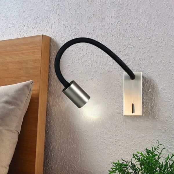 اضاءة جدارية متحركة - فضي