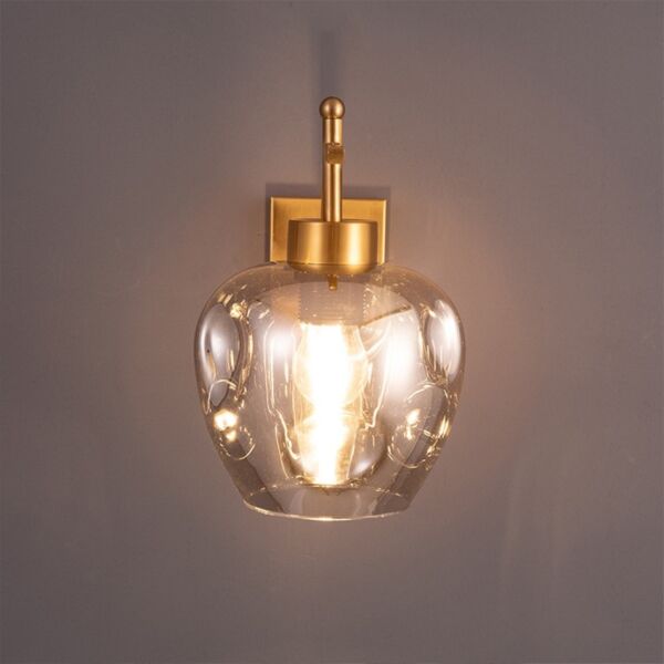 اضاءة جدارية جندويل - ذهبي ورمادي