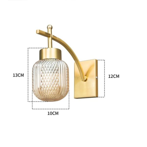 اضاءة جدارية كايلان - عسلي