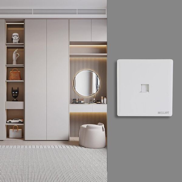 فيش تلفون برلنت لايت - ابيض