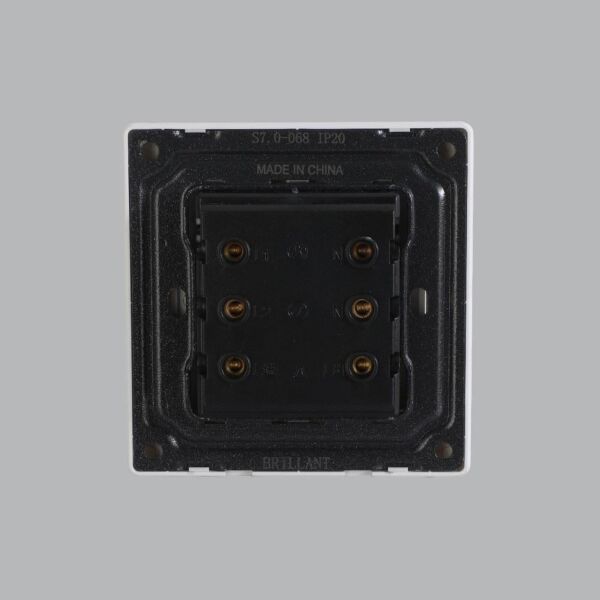 مفتاح جرس نحيف برلنت لايت - اسود