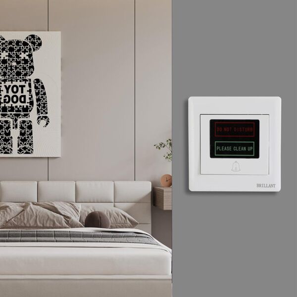 مفتاح جرس نحيف برلنت لايت - اسود