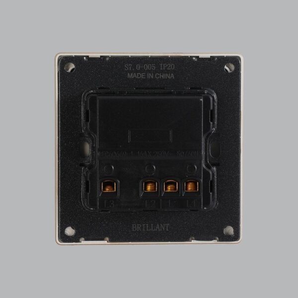 مفتاح ثلاثي ذهبي برلنت لايت