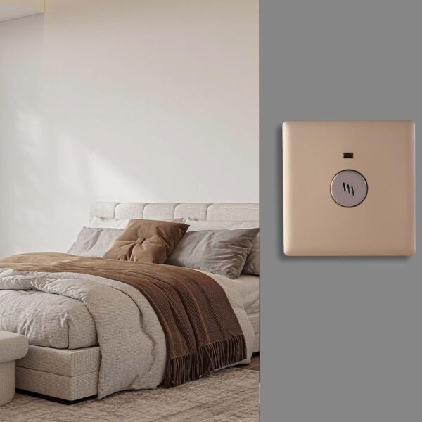 مفتاح كهربائي حساس صوت ذهبي لايت برلنت