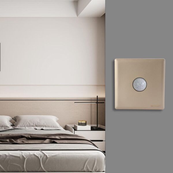 مفتاح حساس حركة ذهبي برلنت لايت