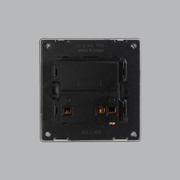 مفتاح كهرب مجوز رمادي برلنت لايت