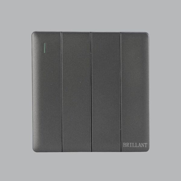 مفتاح رباعي رمادي برلنت لايت