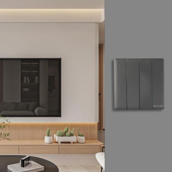 مفتاح دركسون رباعي رمادي لايت برلنت