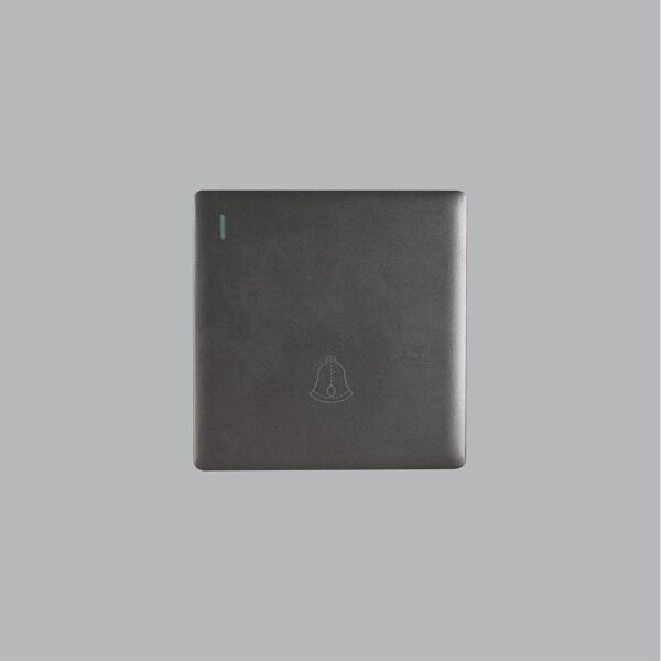 مفتاح جرس خارجي لون رمادي لايت