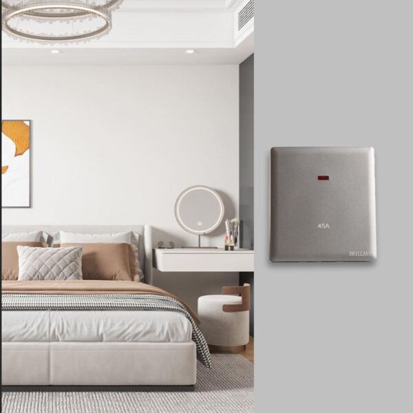 مفتاح مكيف رمادي برلنت لايت