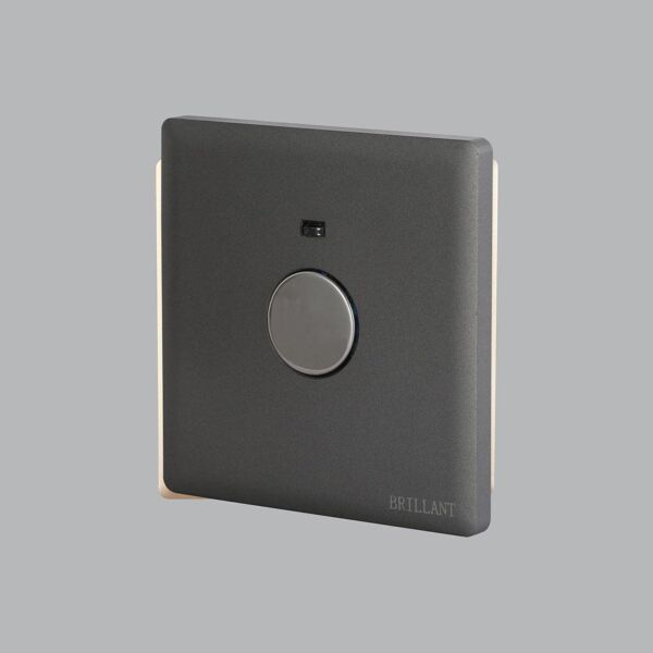 مفتاح حساس لمس برلنت لايت - رمادي