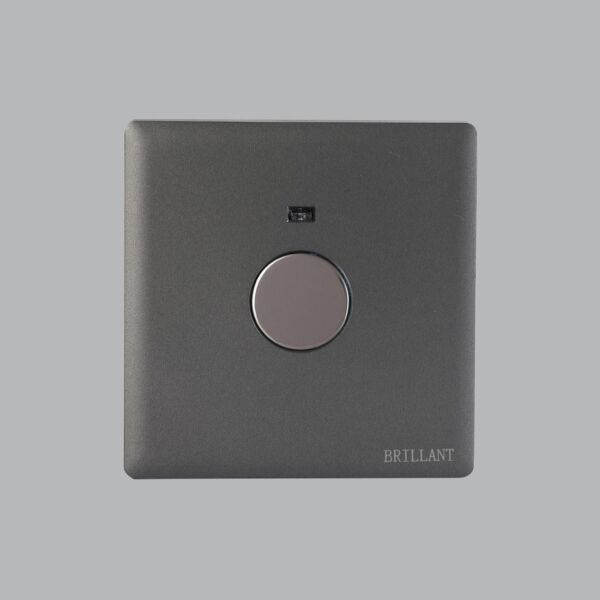 مفتاح حساس لمس برلنت لايت - رمادي