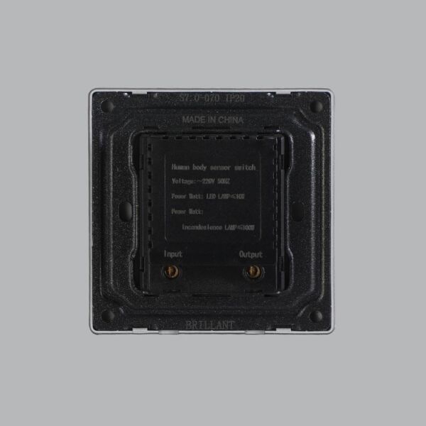 مفتاح حساس حركة برلنت لايت - رمادي