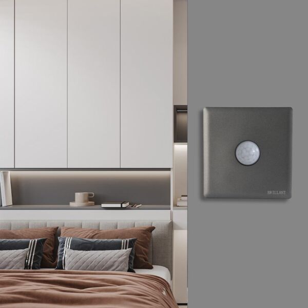 مفتاح حساس حركة برلنت لايت - رمادي