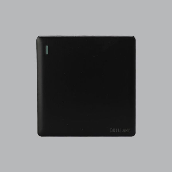 مفتاح ثلاث خطوط مفرد - أسود