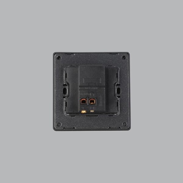 مفتاح جرس مودرن برلنت لايت - اسود