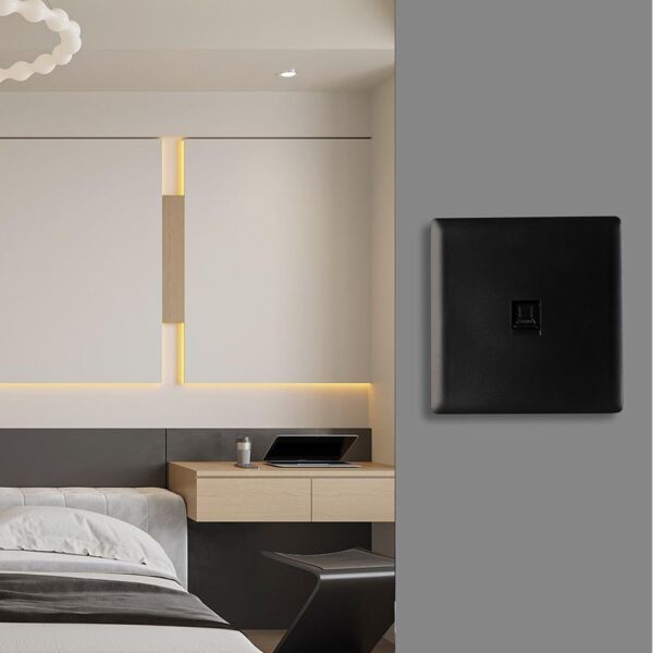 فيش شبكة نحيف برلنت لايت - اسود