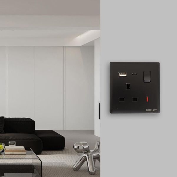 فيش ثلاثي يو اس بي برلنت لايت