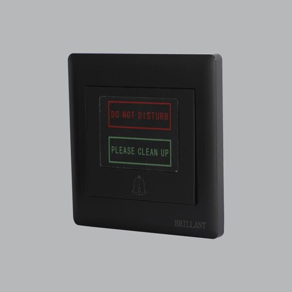 مفتاح جرس حديث برلنت لايت - أسود