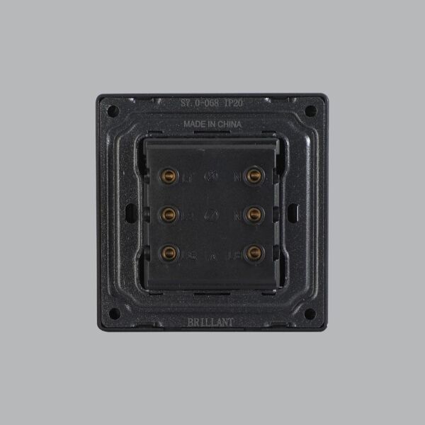 مفتاح جرس حديث برلنت لايت - أسود