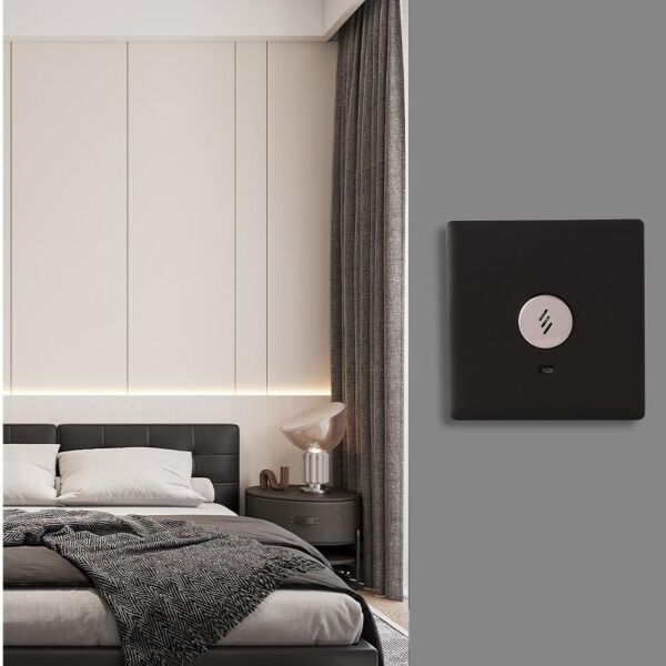 مفتاح حساس للصوت برلنت لايت - أسود