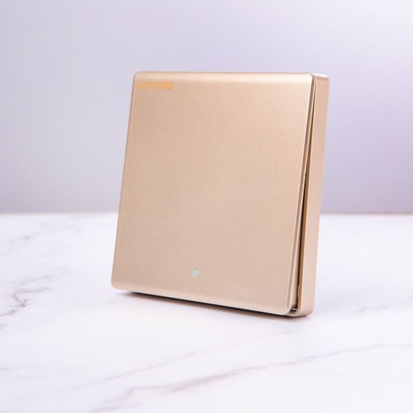 مفتاح كهرباء مودرن ذهبي برلنت