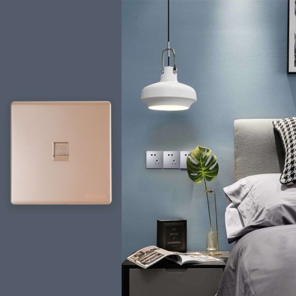 فيش تلفون مودرن من برلنت - ذهبي