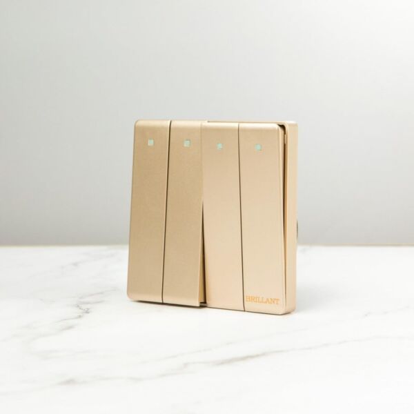 مفتاح دركسون رباعي برلنت مودرن ذهبي