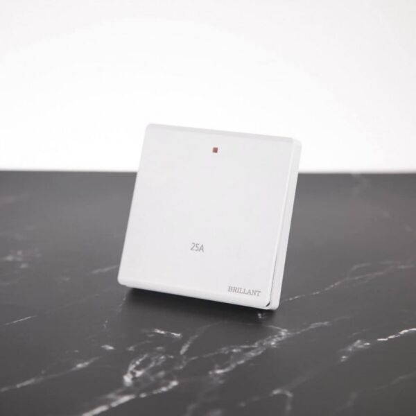 مفتاح سخان A25 مودرن من برلنت - ابيض