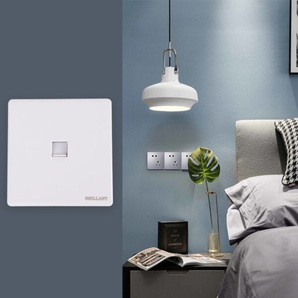 فيش تلفون مودرن من برلنت - ابيض