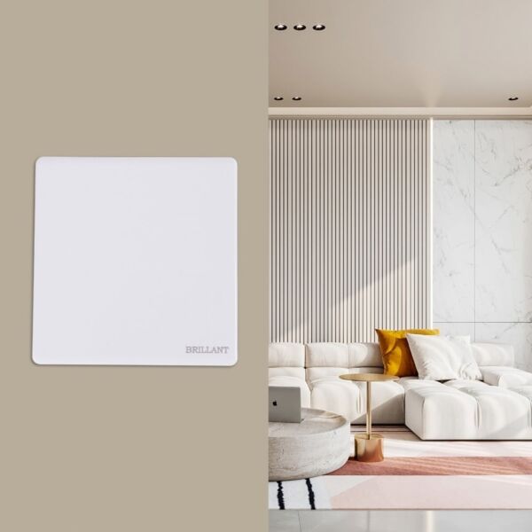 غطاء كهرباء مودرن من برلنت - ابيض