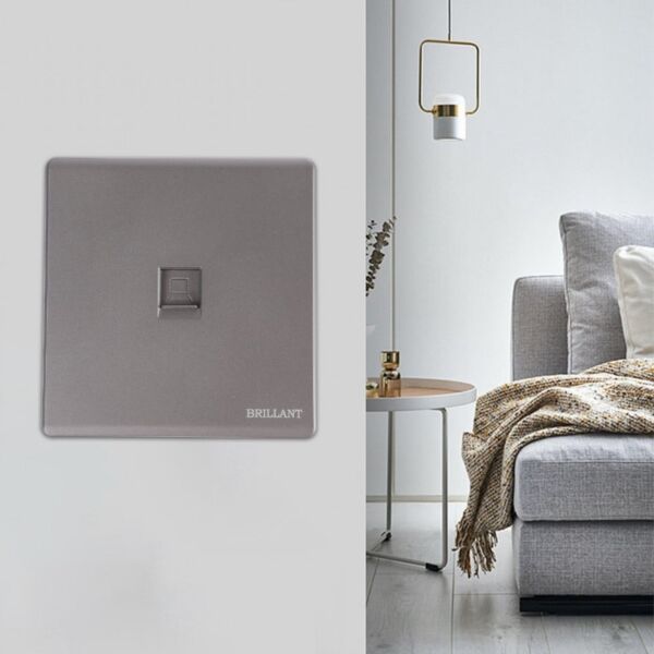 فيش انترنت مودرن من برلنت - رمادي