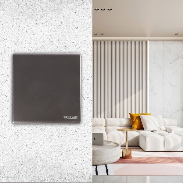 غطاء كهرباء مودرن من برلنت - رمادي