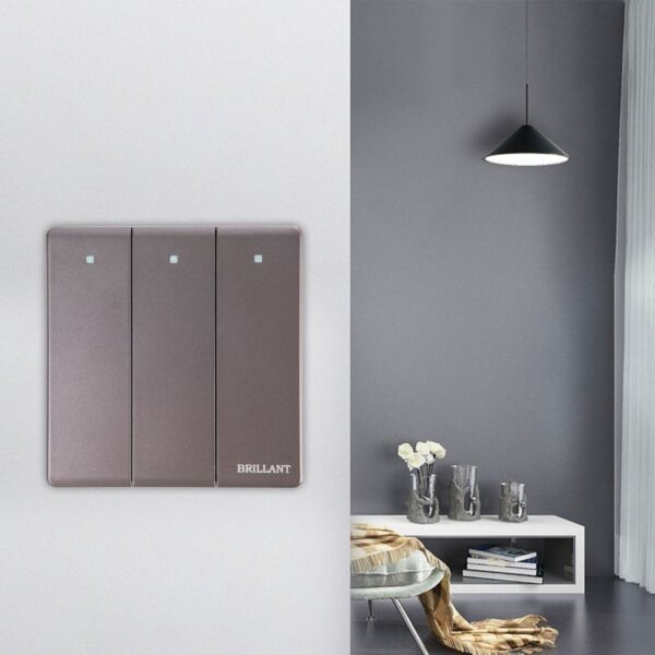 مفتاح دركسون ثلاثي مودرن من برلنت - رمادي