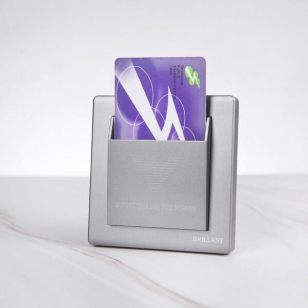 مفتاح كارت فندق مودرن من برلنت - رمادي