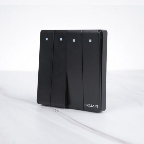 مفتاح رباعي مودرن من برلنت - اسود