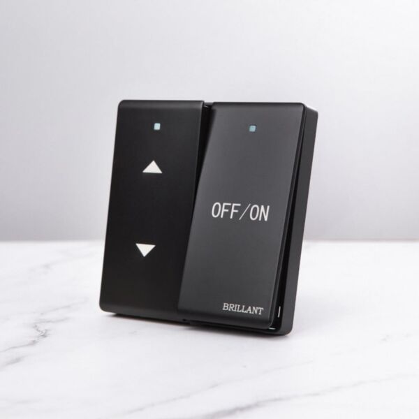 مفتاح كهرباء للنافذة مودرن - اسود