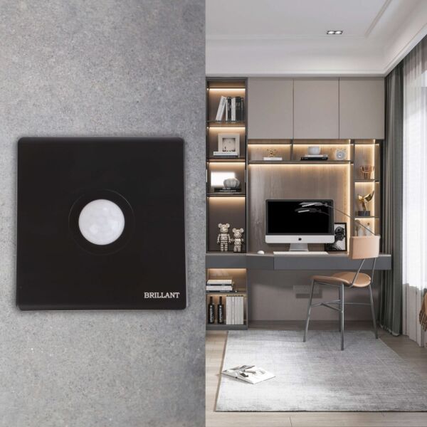 مفتاح كهربائي حساس - أسود