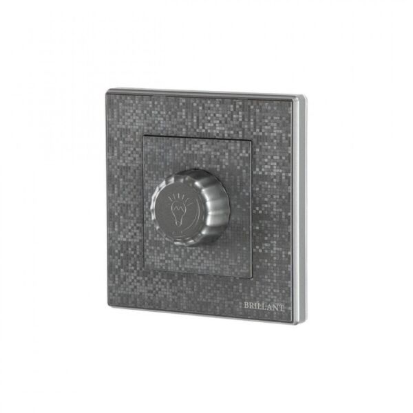 مفتاح ديمر من برلنت - رمادي