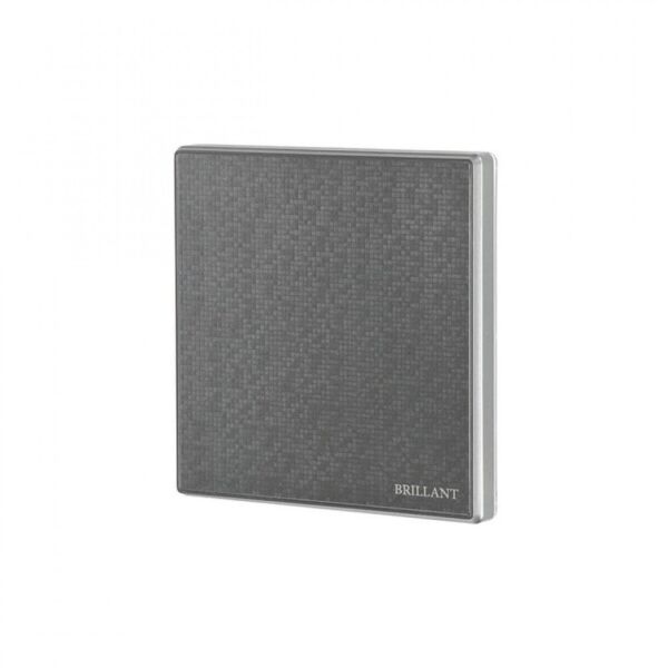 غطاء فيش كهرباء من برلنت - رمادي