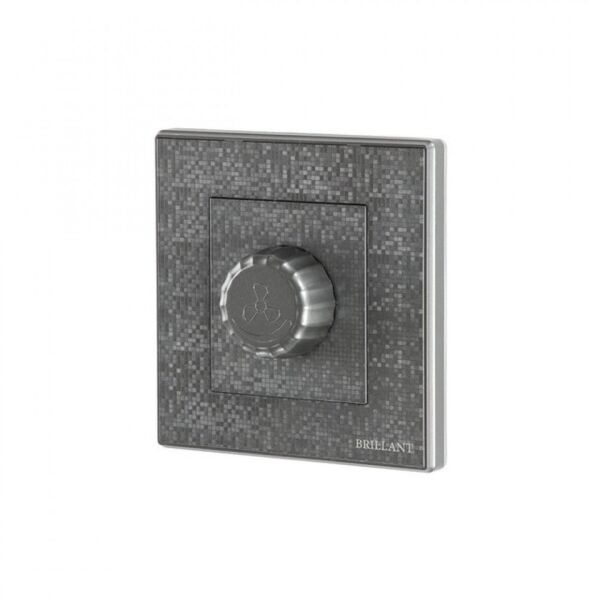 مفتاح مروحة 250 واط من برلنت - رمادي