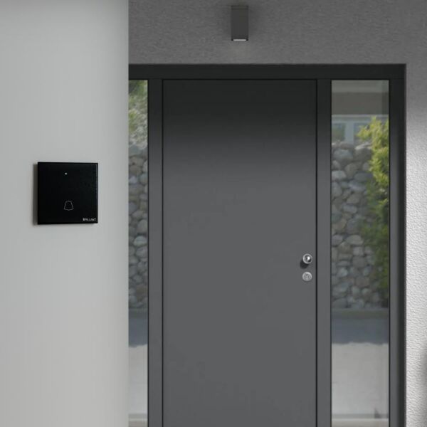 مفتاح جرس ماربل - اسود