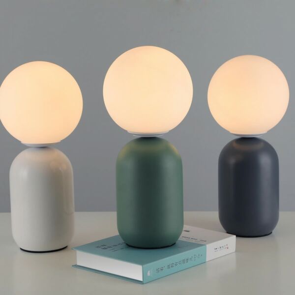 أبجورة طاولة مارغوري رمادي