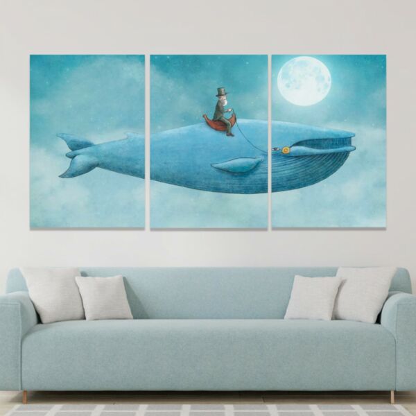 طقم لوحة جدارية فنية جايدن لتزيين الحائط 3 قطع - متعدد الالوان 