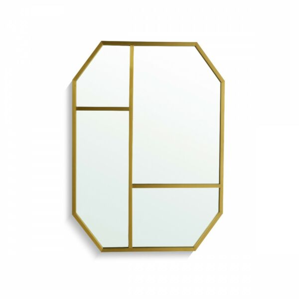 مراية حائط شاندل - ذهبي